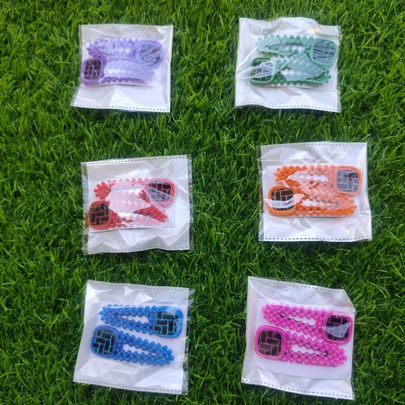 Colorful Hair Clips ( Combo Of 6)