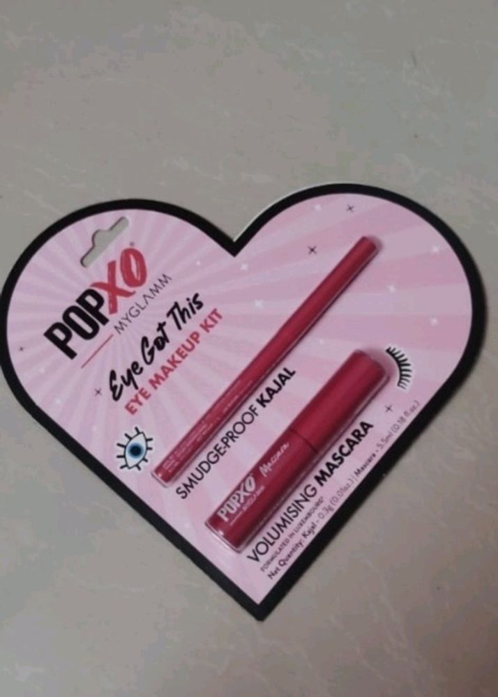 Popxo Myglamm Mascara And Kajal Combo Pack