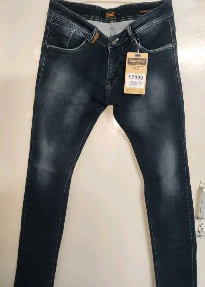 Superdry Dark Wash Denim Jeans