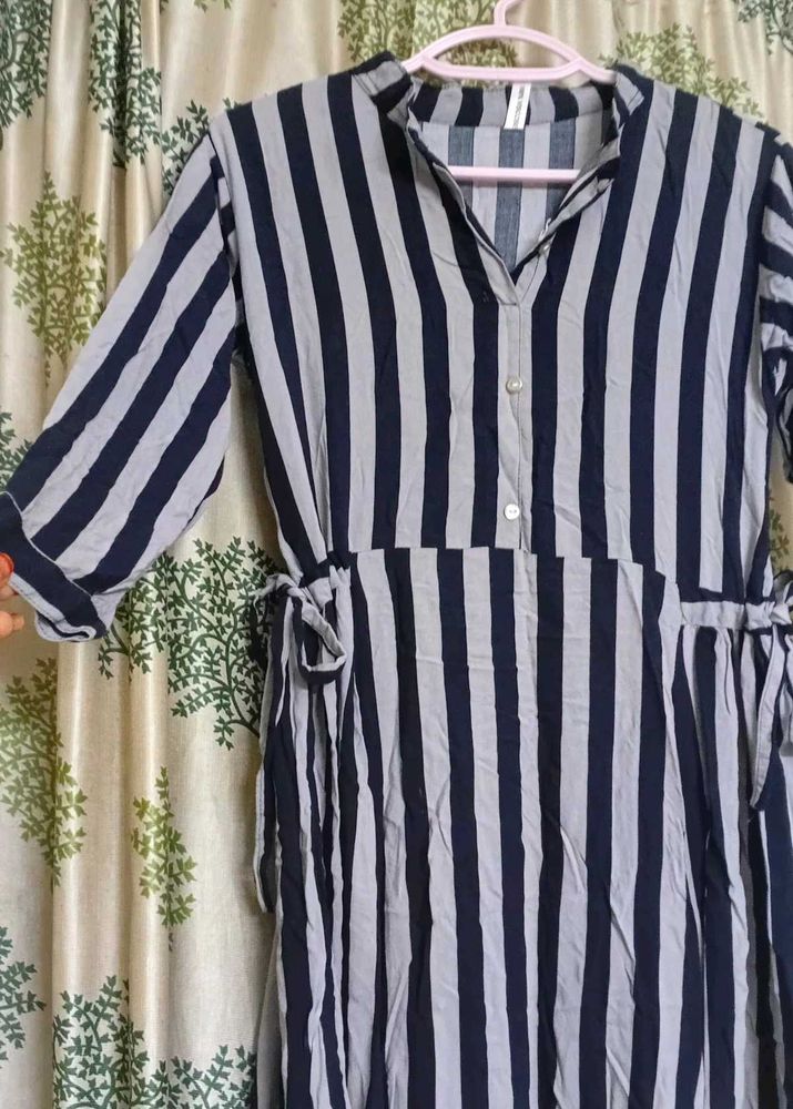 Striped Casual Dress