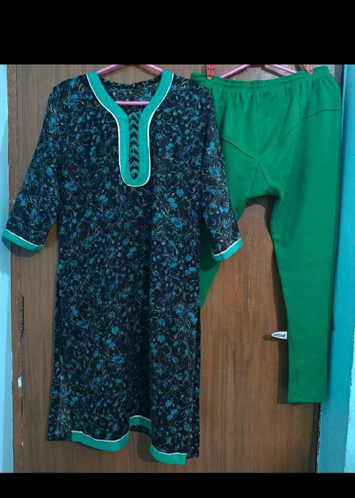 Floral Green Set