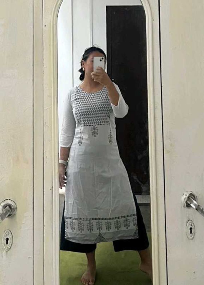 Elegant White Kurta