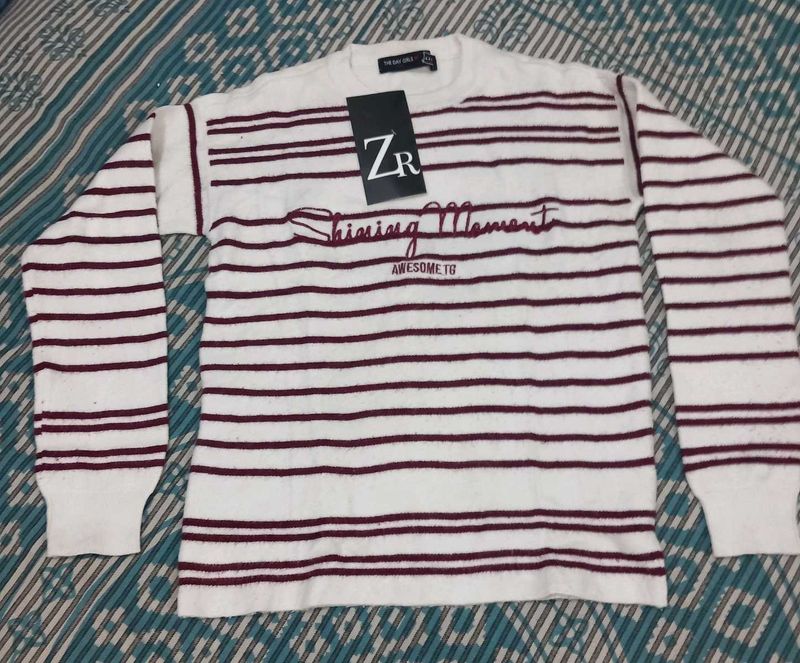 Striped Knit Sweater💕