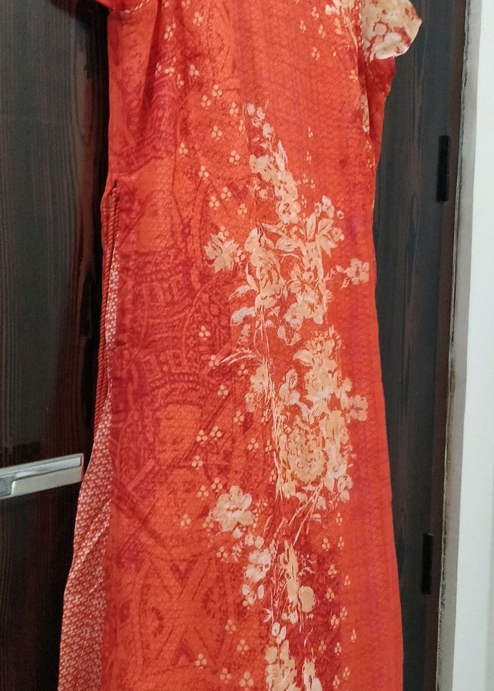 Biba Knee Length Kurta(M) Size