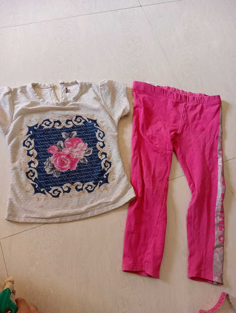Top Pant Set For Girls