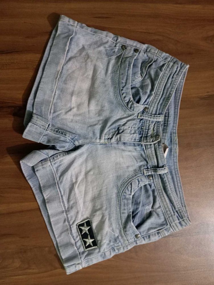 Summer Shorts Mid Waist