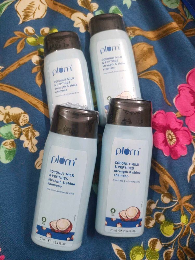 Combo 4 Plum Coconut Milk Shampoo