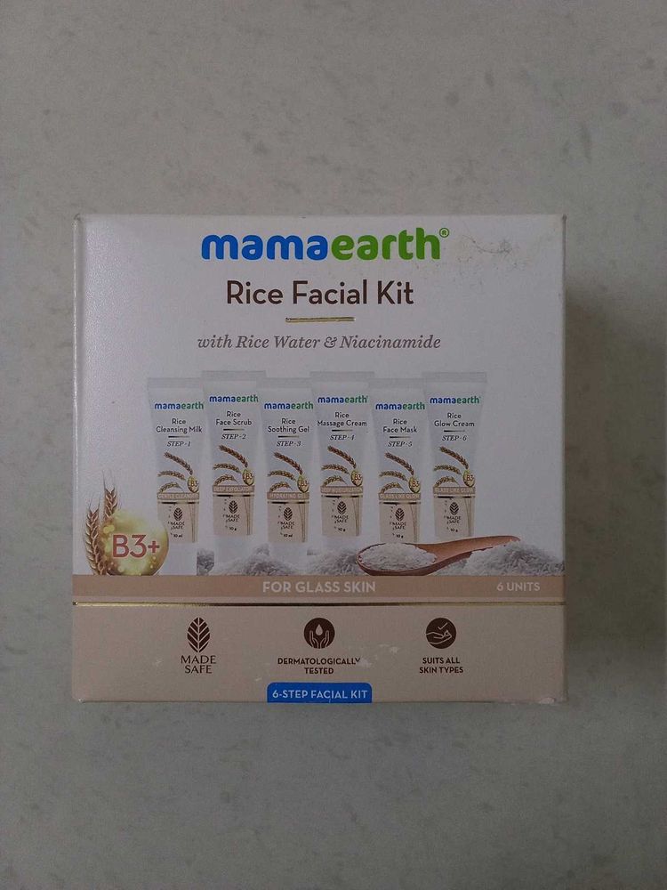 Mamaearth Rice Facial Kit