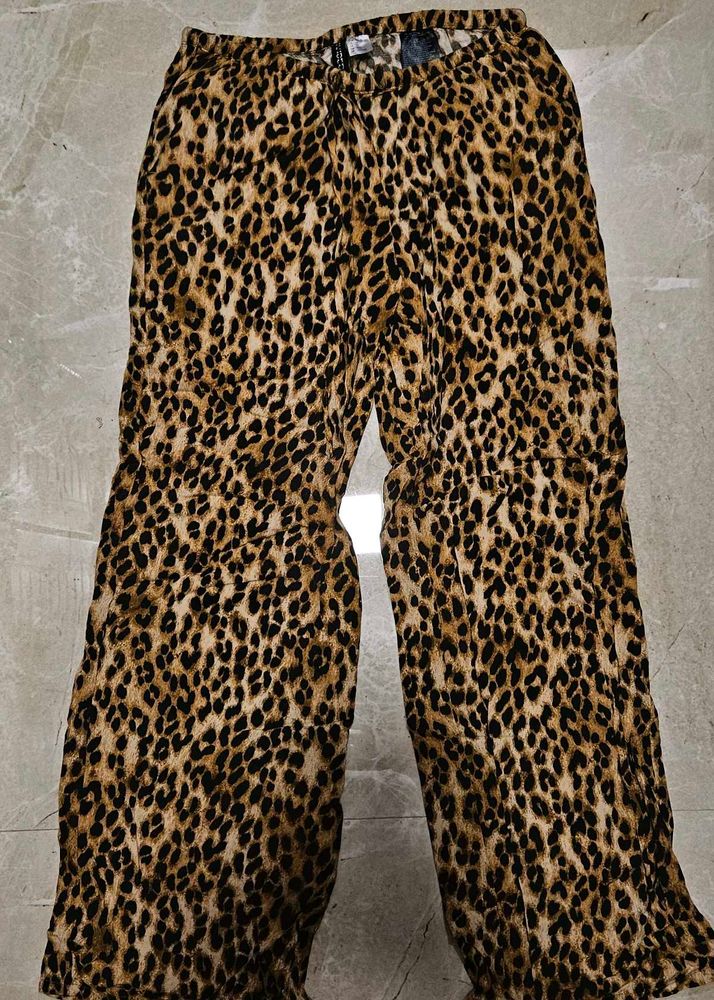 Leopard Print Pants
