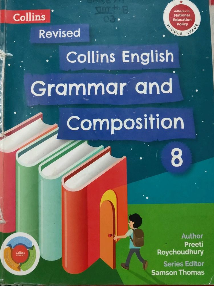Collins English Grammar And Composition Class 8