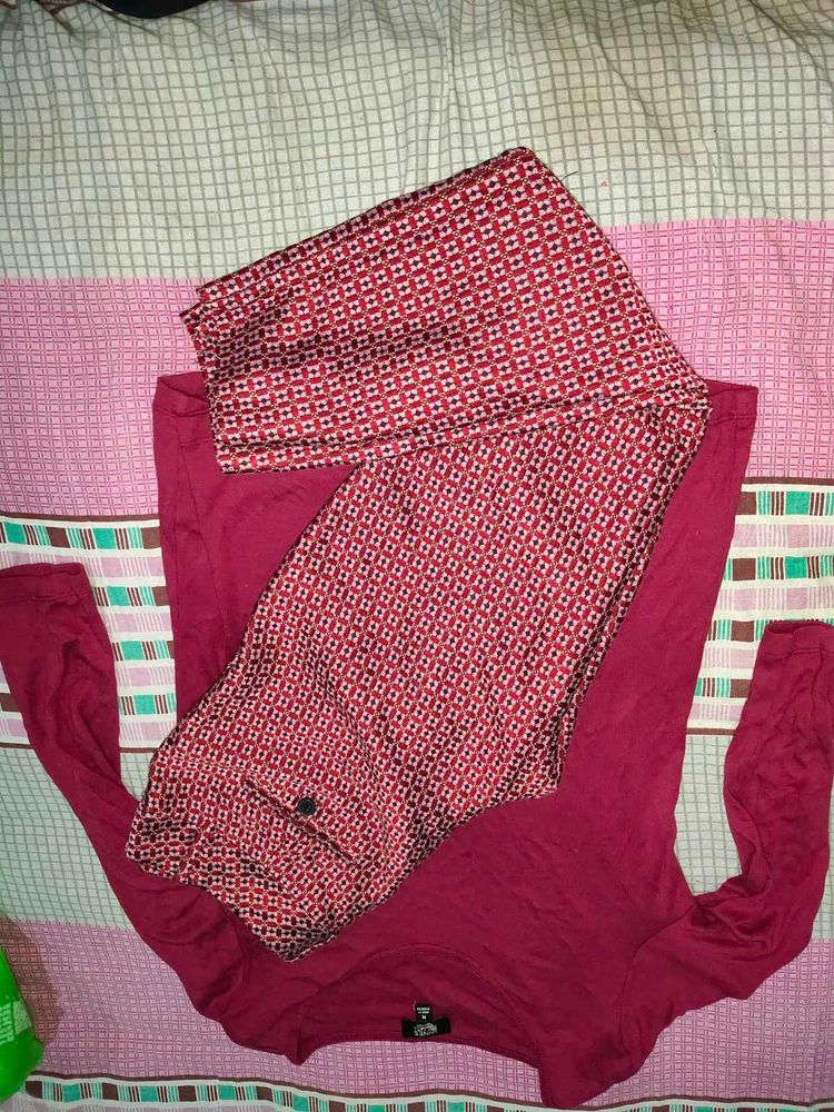 women top and pants set