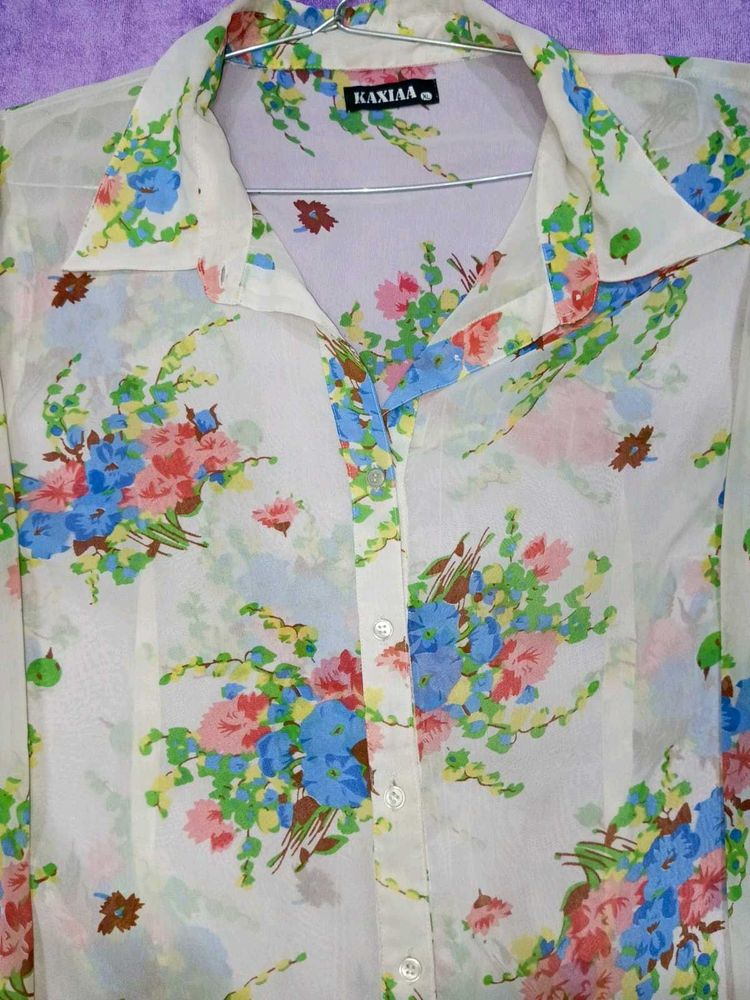 Floral Print Top