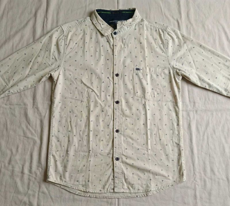 Men's Patterned Casual Shirt