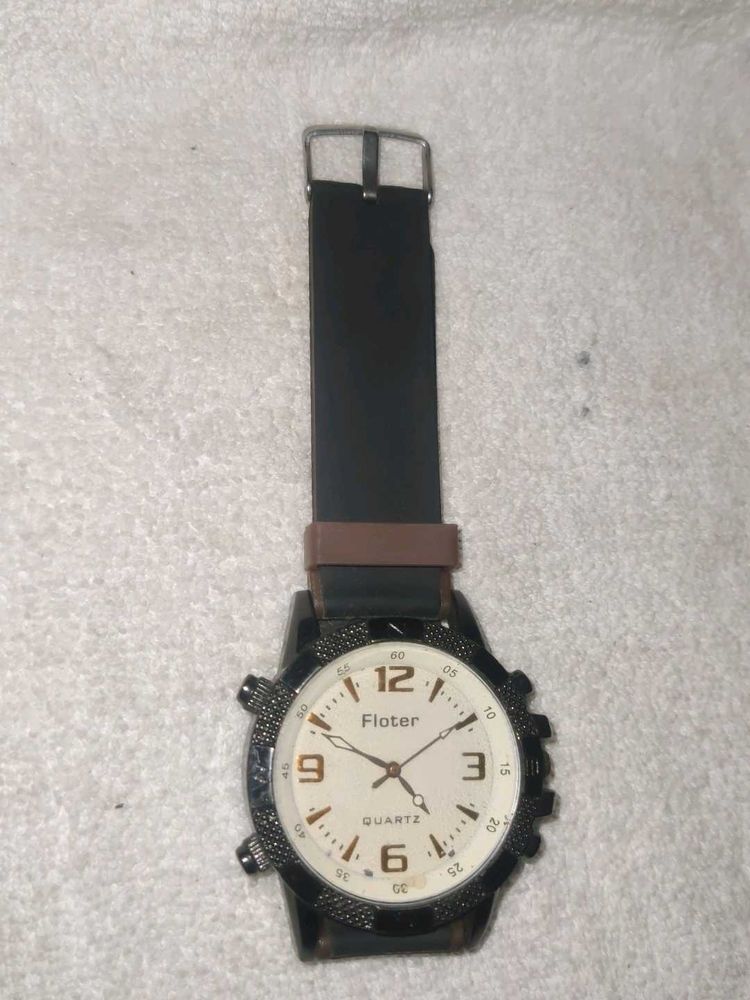 Floter Quartz Watch - Black Band