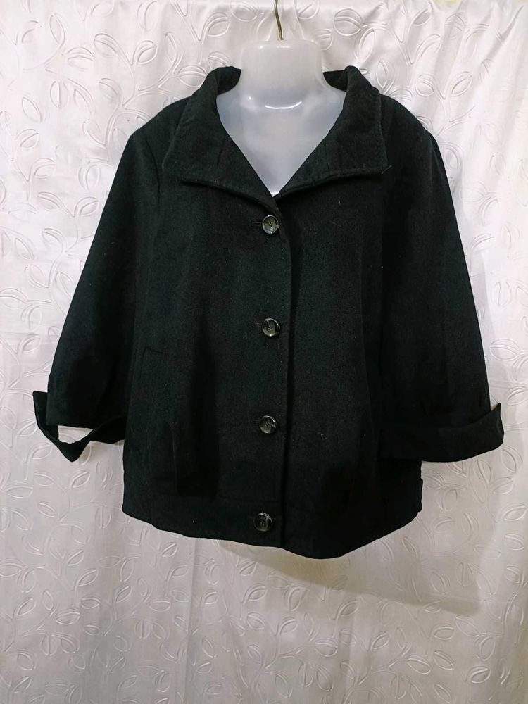 Crocodile 🐊Original Cropped Pae Coat 🖤