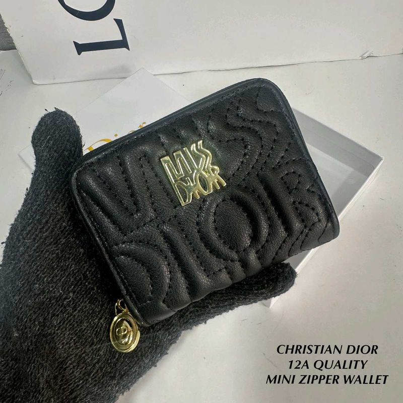 DIOR MINI WALLET 12AA QUALITY WITH MULTI HOLDER