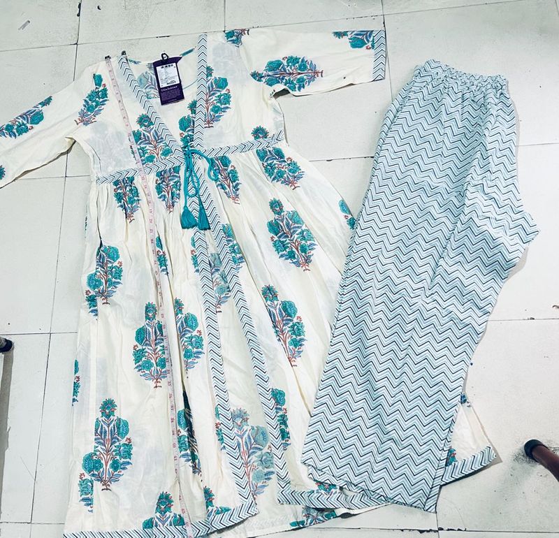 Libas XL Floral Print Two-Piece Set