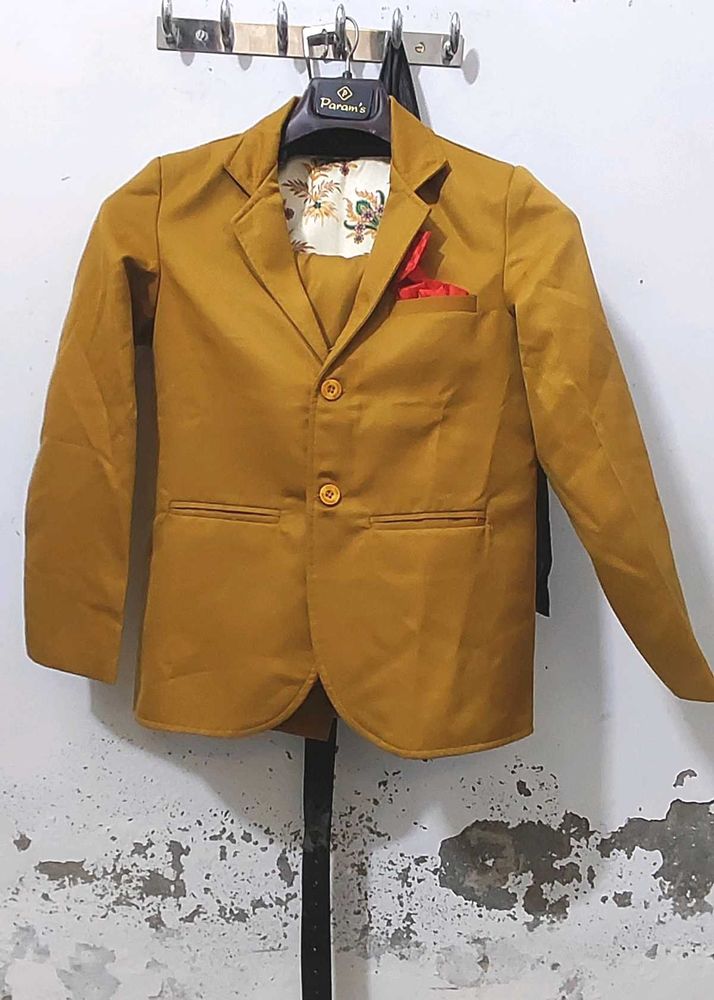 Stylish Mustard Blazer