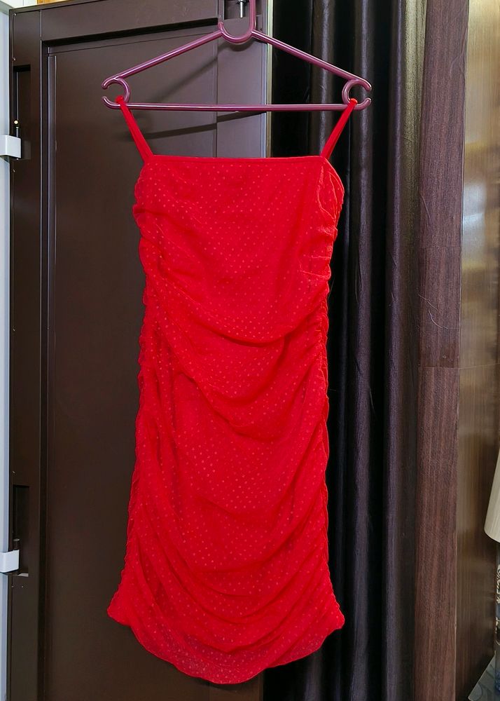 Red Bodycon Dress 👗