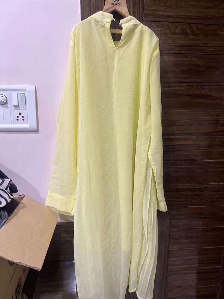 Yellow Long Top