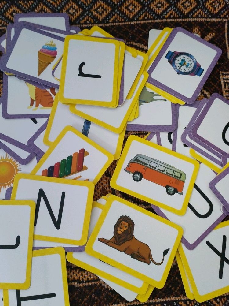 Flash Cards For Spelling And Alphabet