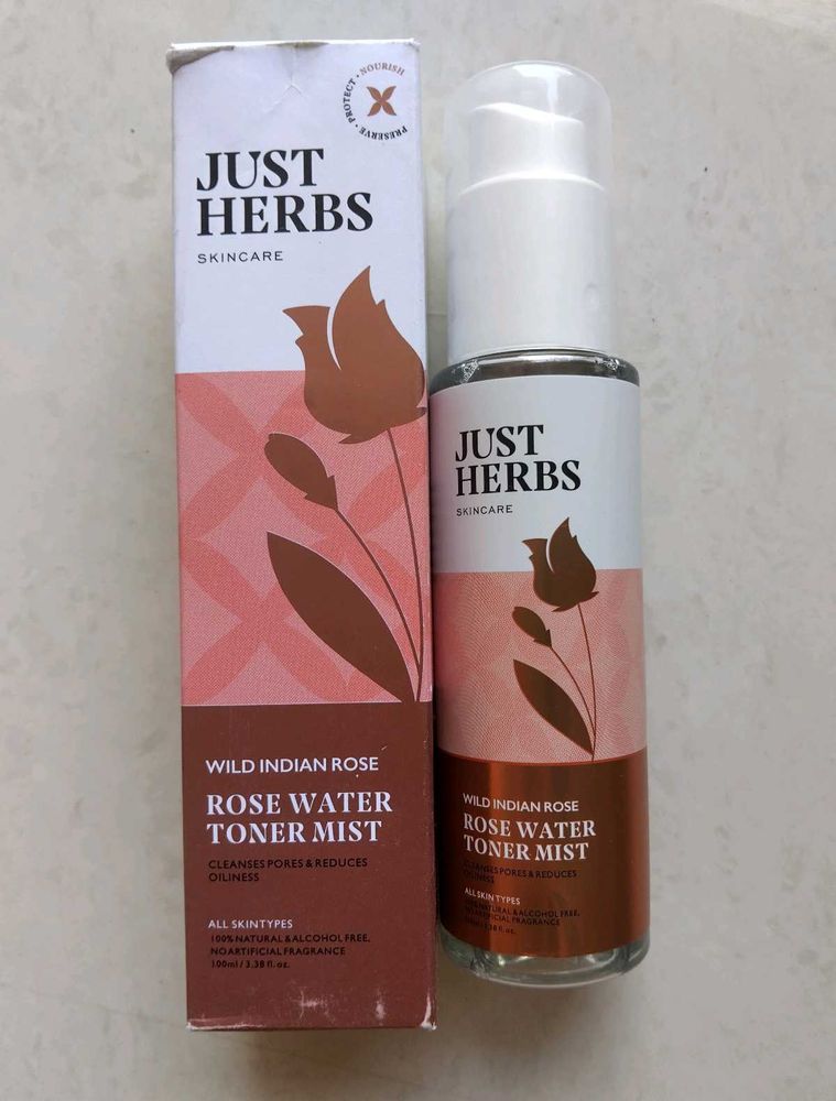 Just Herbs Rose Water Toner Mist