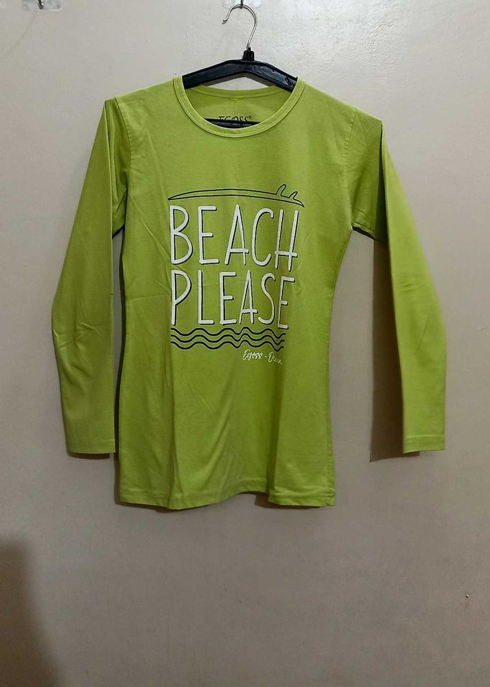 Egoss Green &#39;Beach Please&#39; Tee