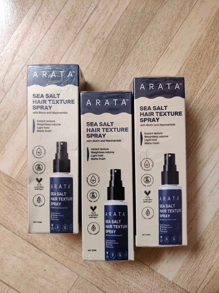 Arata Sea Salt Hair Thickening Spray