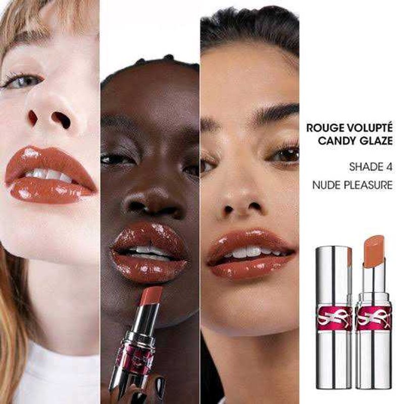 YSL Candy Glaze in Nude Pleasure