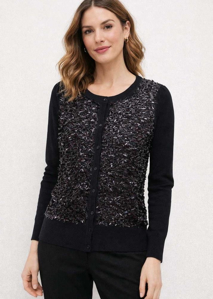 Elegant Black Cardigan