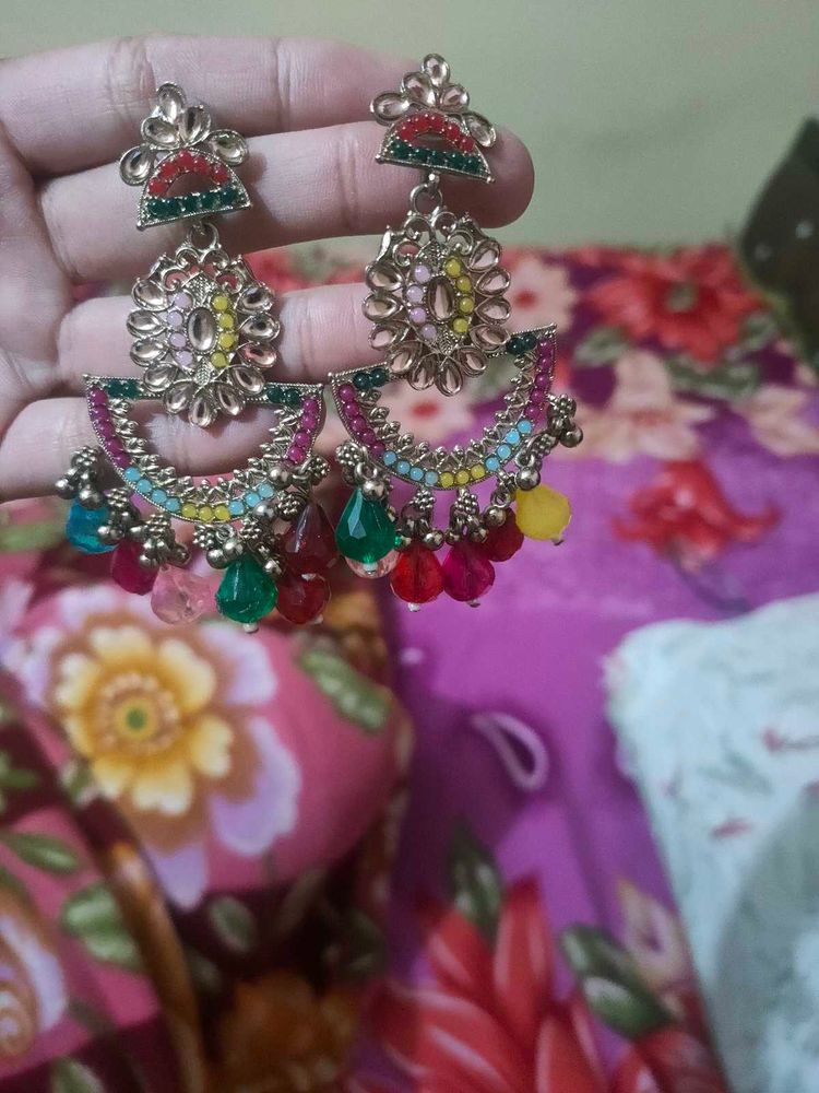 Colorful Dangle Earrings