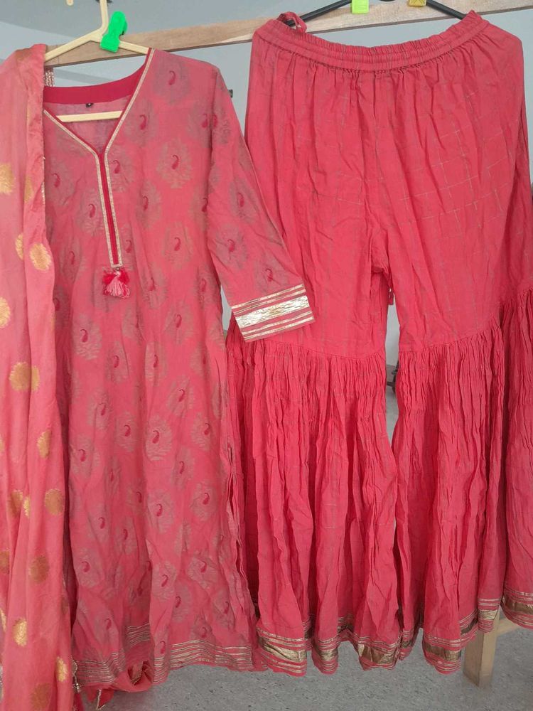 Kurta Sharara Set