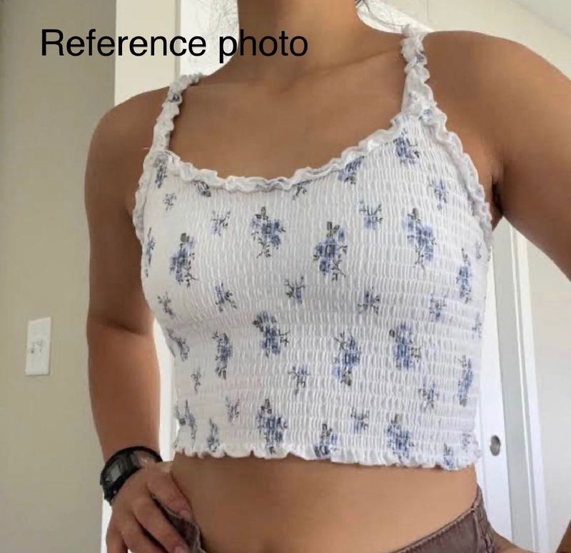 Floral Print Tank Top