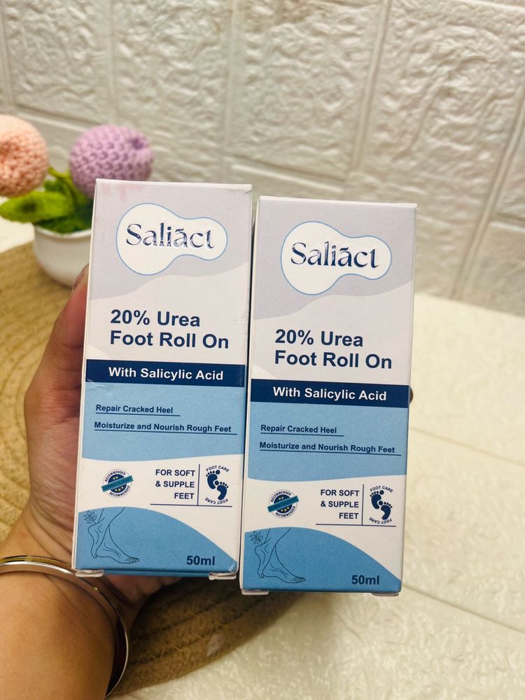 SaliAct 20% Urea Foot Roll On pack of 3