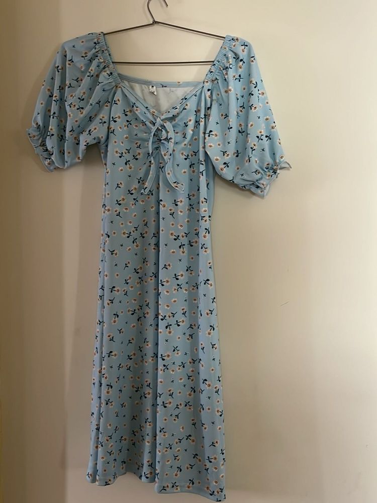 Floral Print Midi Dress