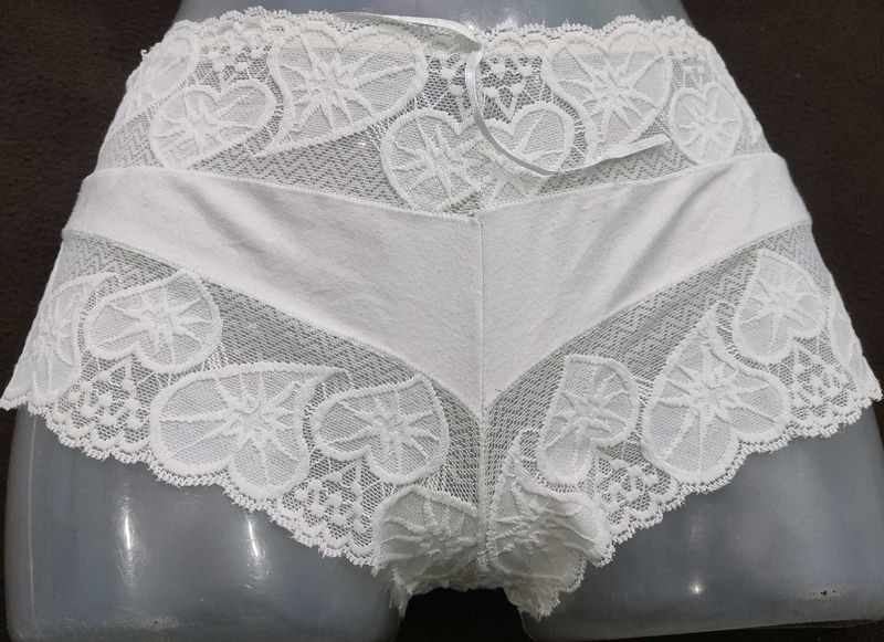 White Lace Panties 🔥