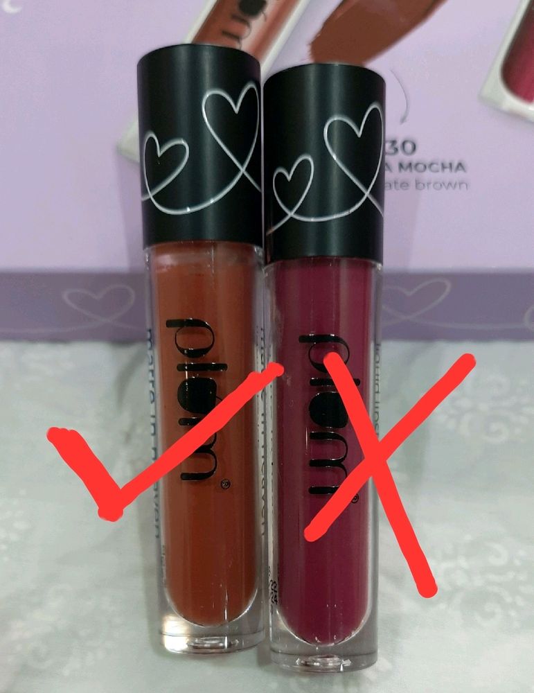 Plum Matte in Heaven Liquid Lipstick Day n&#39; Night In Shade Cocoa Mocha