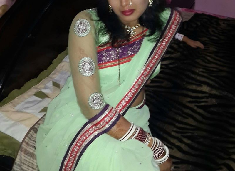 Elegant Green Saree