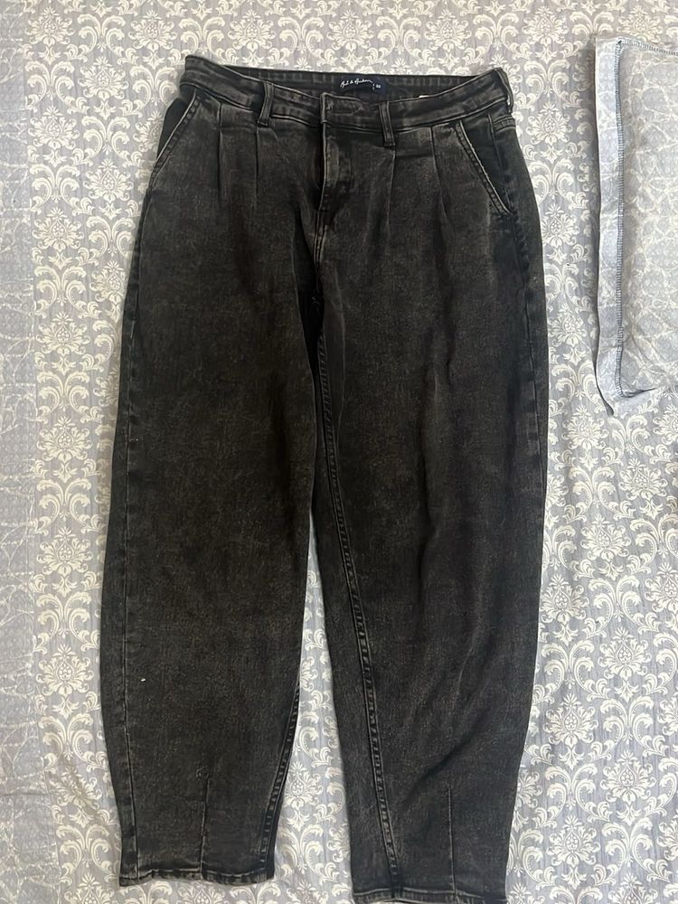 Acid Wash Denim Jeans