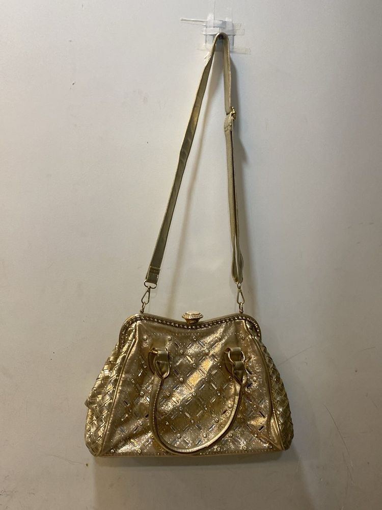 Golden Bling Bag