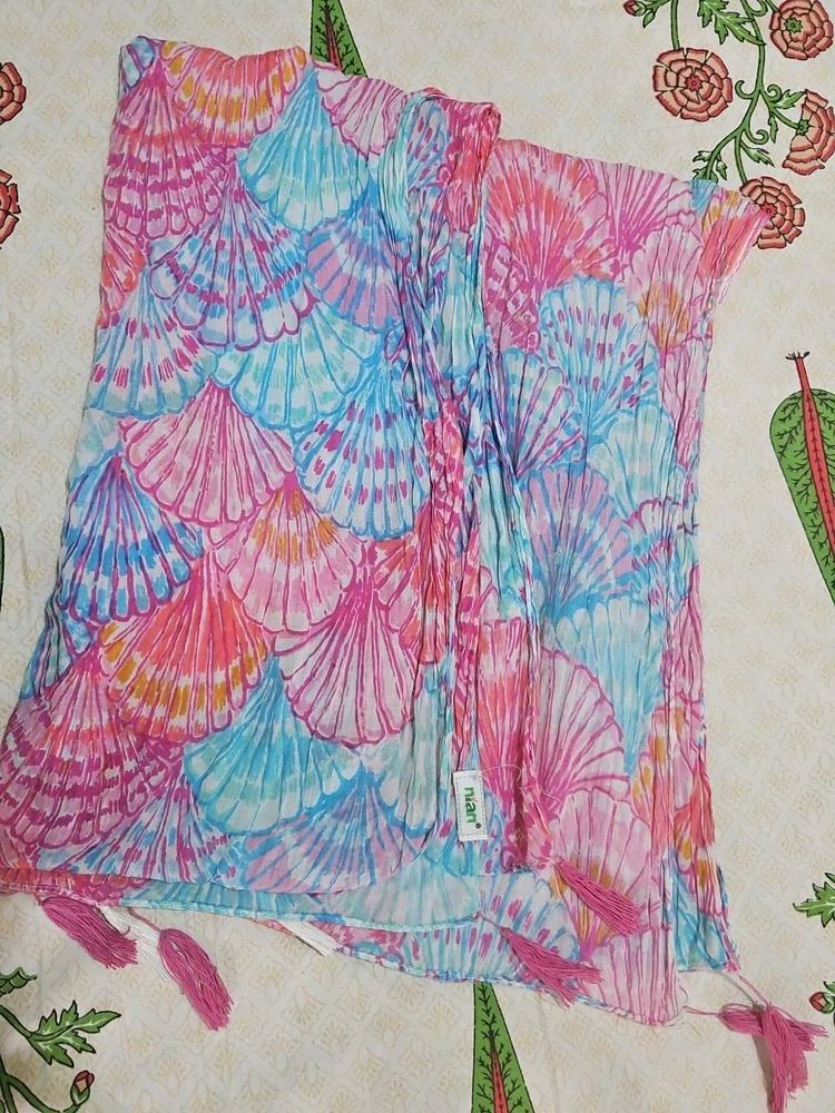Shell Print Scarf