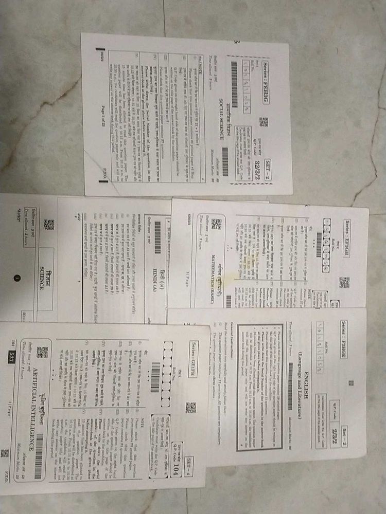 CLASS X CBSE 2025 ORIGINAL SAMPLE QUESTION PAPERS