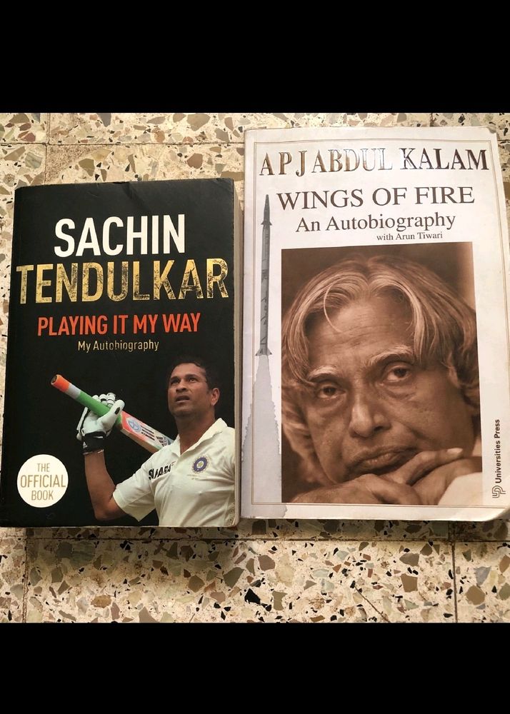 Autobiography- APJ Abdul Kalam &amp; Sachin Tendulkar