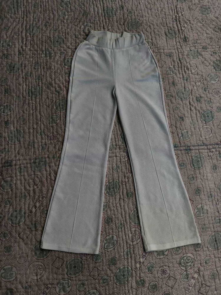 Flared High-Waisted Pants