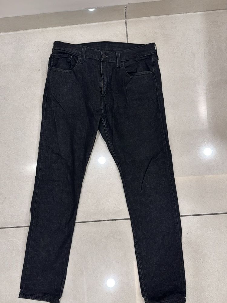 Slim Fit Levi&#39;s Black Jeans For Men