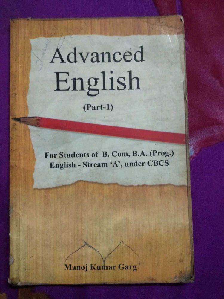 Advanced English Book