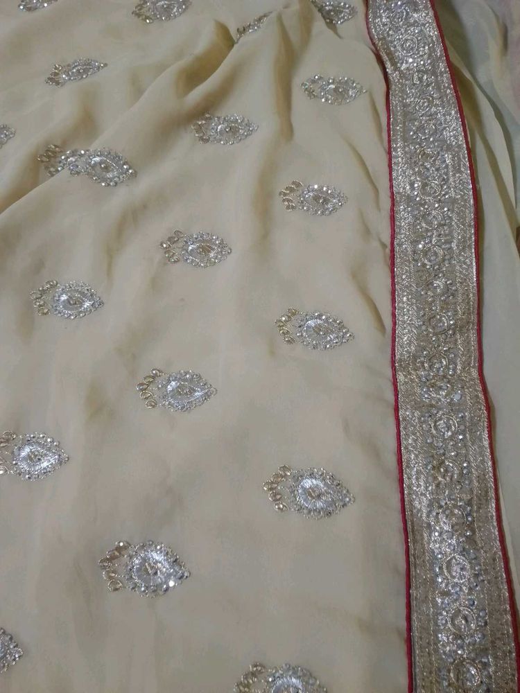 Elegant Embellished Saree