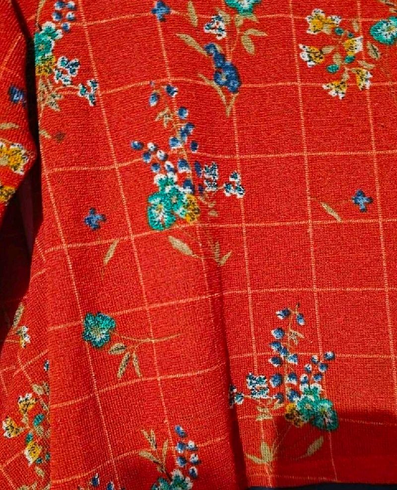 Women Orange Top
