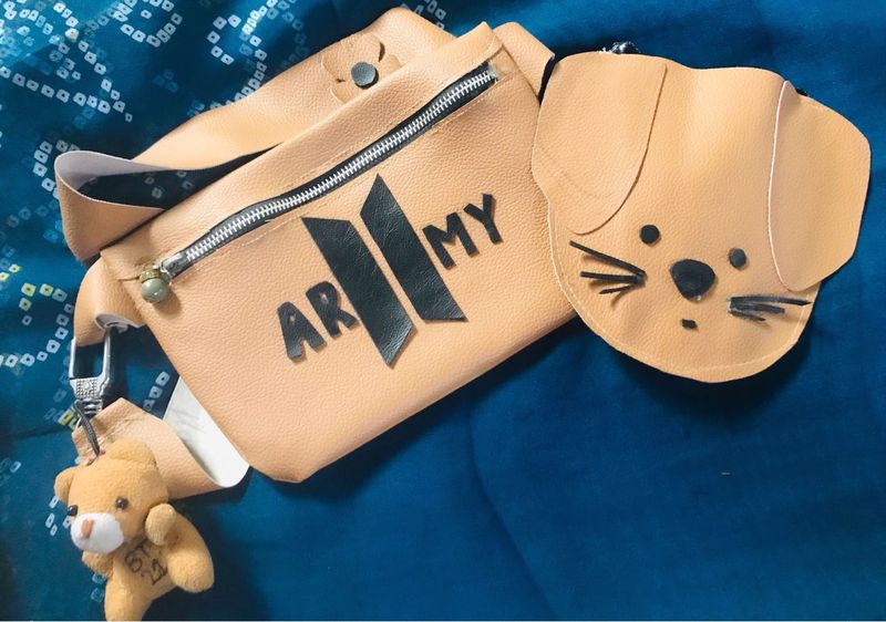 Cute Brown Purse 🐶🤎