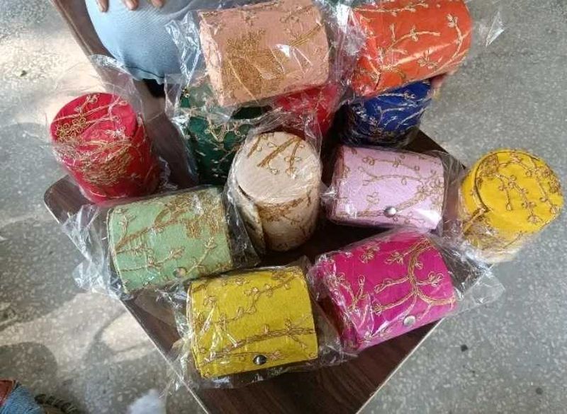 (any one )Embroidered Coin Pouches